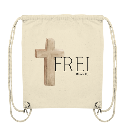 Frei - Organic Gym-Bag - wertvoll und geliebt 