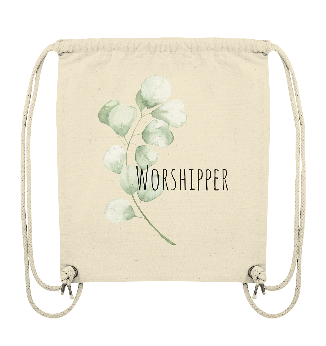 Worshipper - Organic Gym-Bag - wertvoll und geliebt 