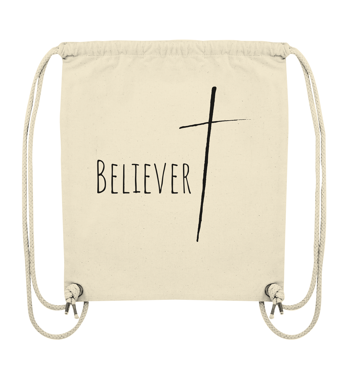believer - Organic Gym-Bag - wertvoll und geliebt 