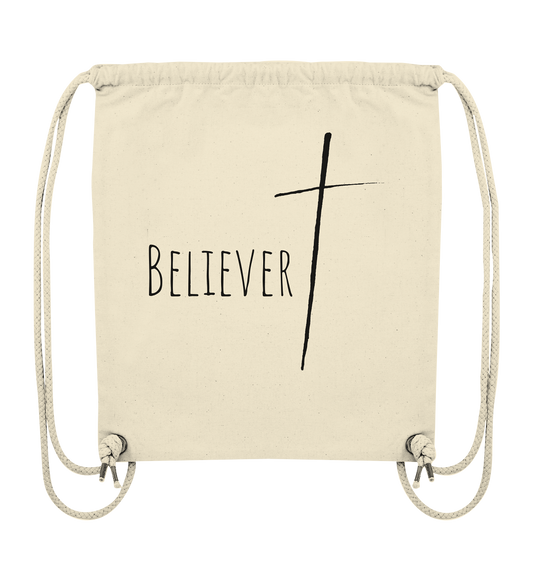 believer - Organic Gym-Bag - wertvoll und geliebt 