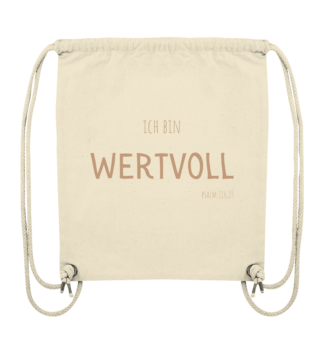 Wertvoll - Organic Gym-Bag - wertvoll und geliebt 