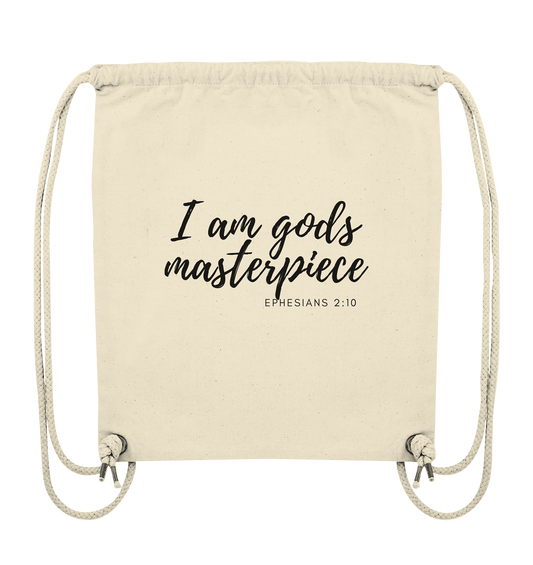 Gods Masterpiece - Organic Gym-Bag - wertvoll und geliebt 