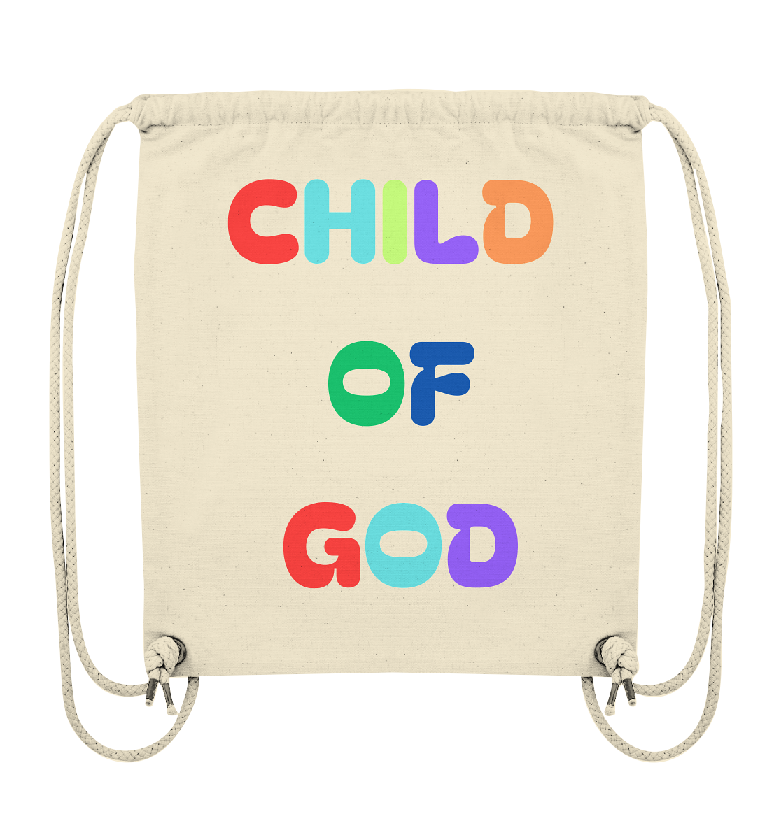 Child of God by Noah - Organic Gym-Bag - wertvoll und geliebt 