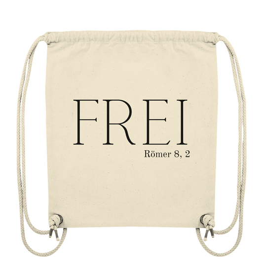 FREI - Organic Gym-Bag - wertvoll und geliebt 
