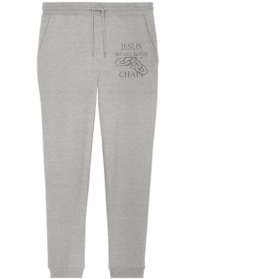 break every chain - Organic Jogger Pants - wertvoll und geliebt 
