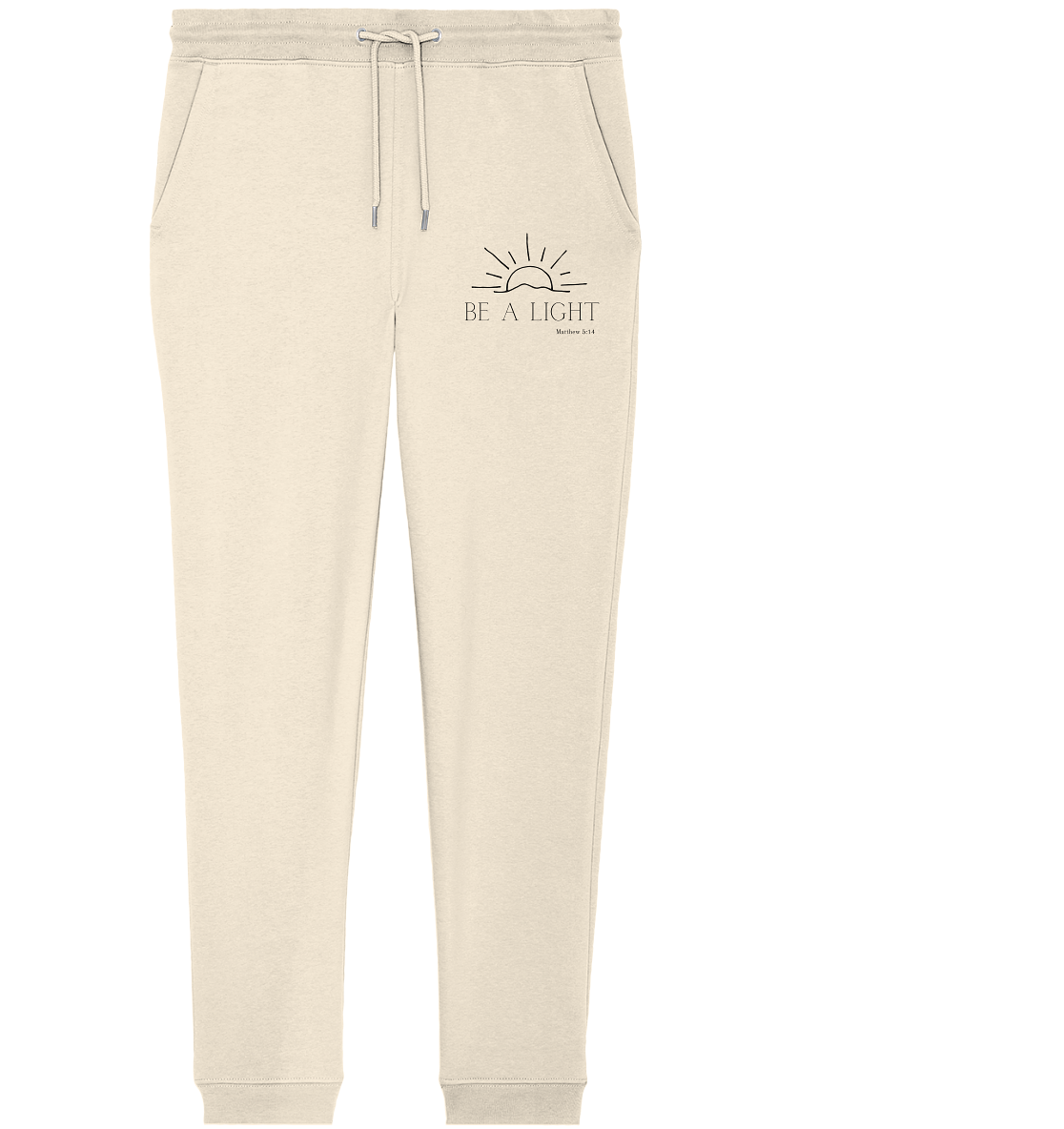 Be a light - Organic Jogger Pants - wertvoll und geliebt 