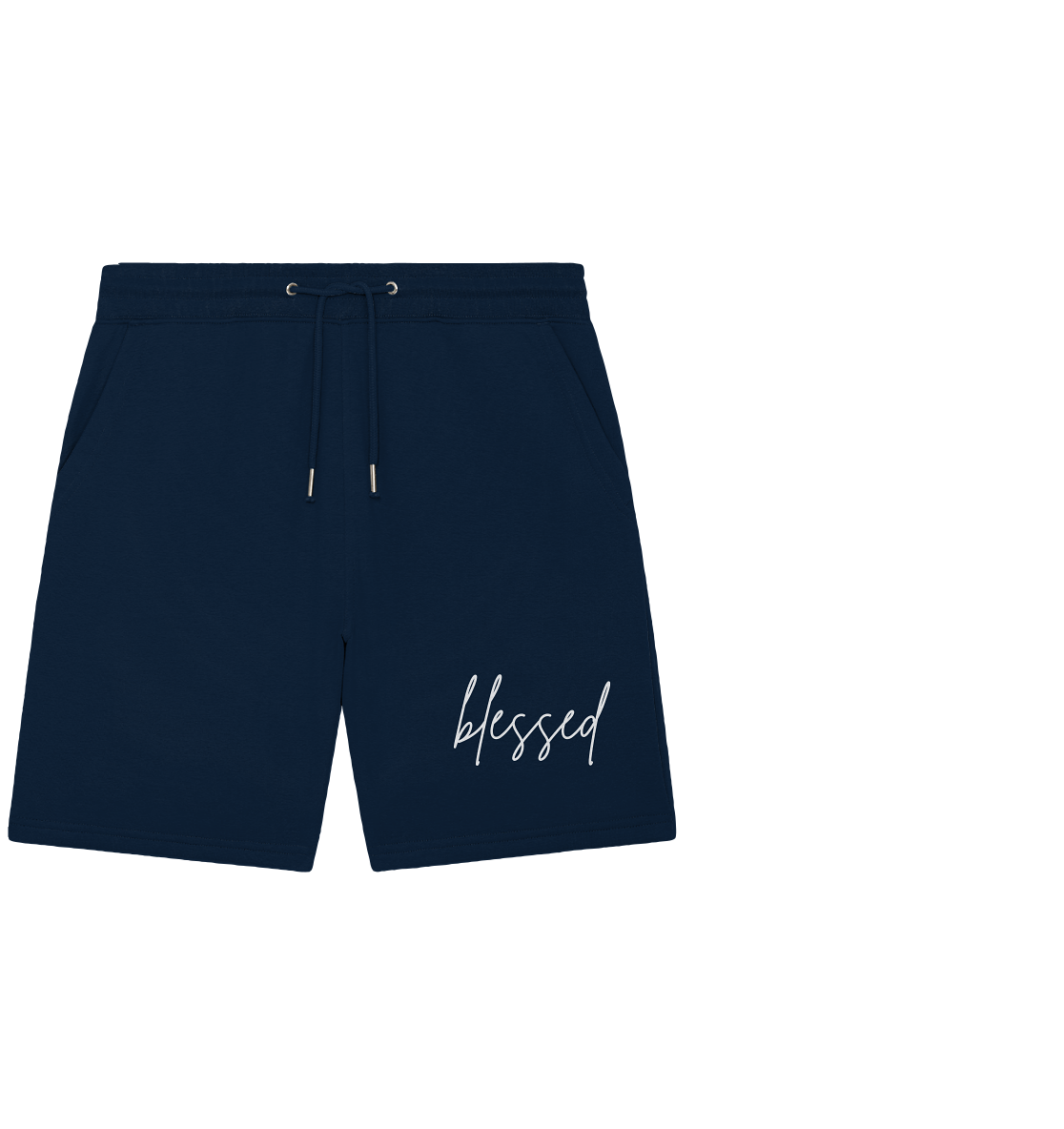 blessed - Organic Jogger Shorts - wertvoll und geliebt 