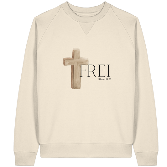 Frei - Organic Raglan Sweatshirt - wertvoll und geliebt 