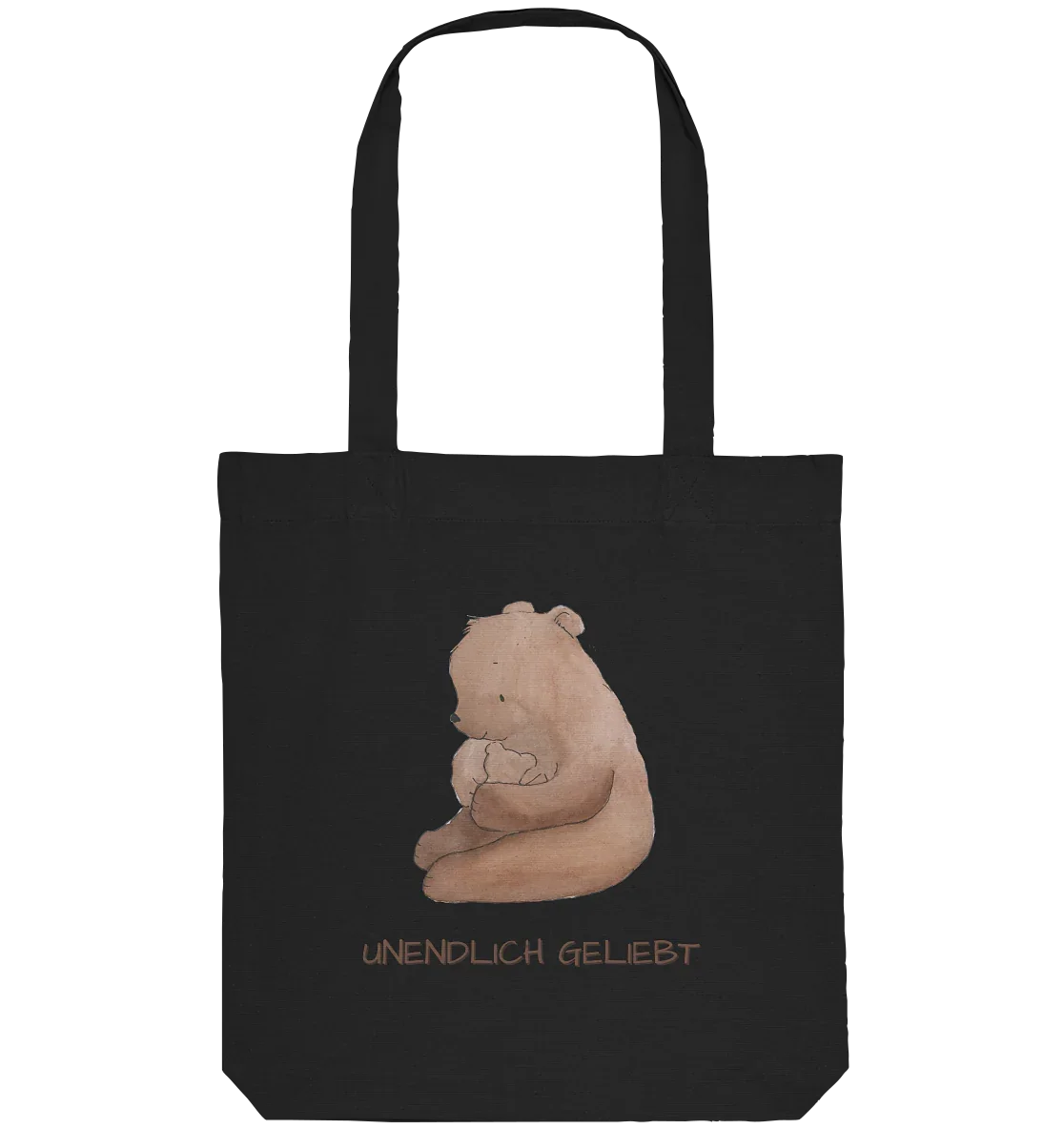 Unendlich geliebt - Organic Tote-Bag - wertvoll und geliebt 
