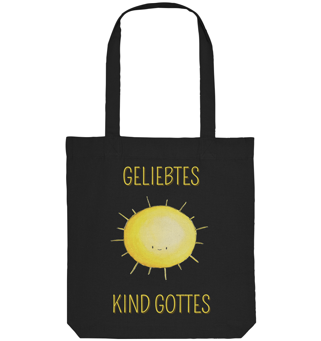 Geliebtes Kind Gottes - Organic Tote-Bag - wertvoll und geliebt 