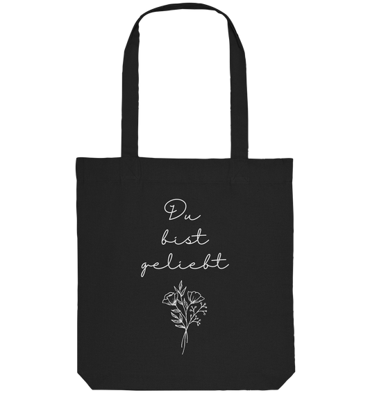 Du bist geliebt - Organic Tote-Bag - wertvoll und geliebt 