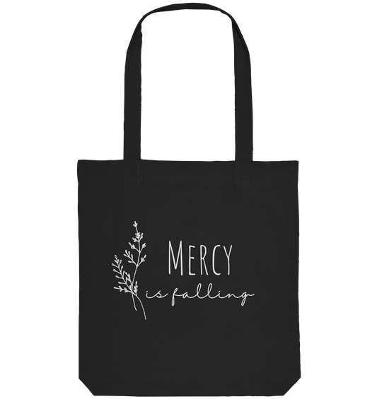 Mercy is falling - Organic Tote-Bag - wertvoll und geliebt 