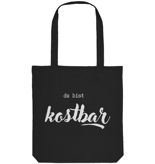 Kostbar - Organic Tote-Bag - wertvoll und geliebt 