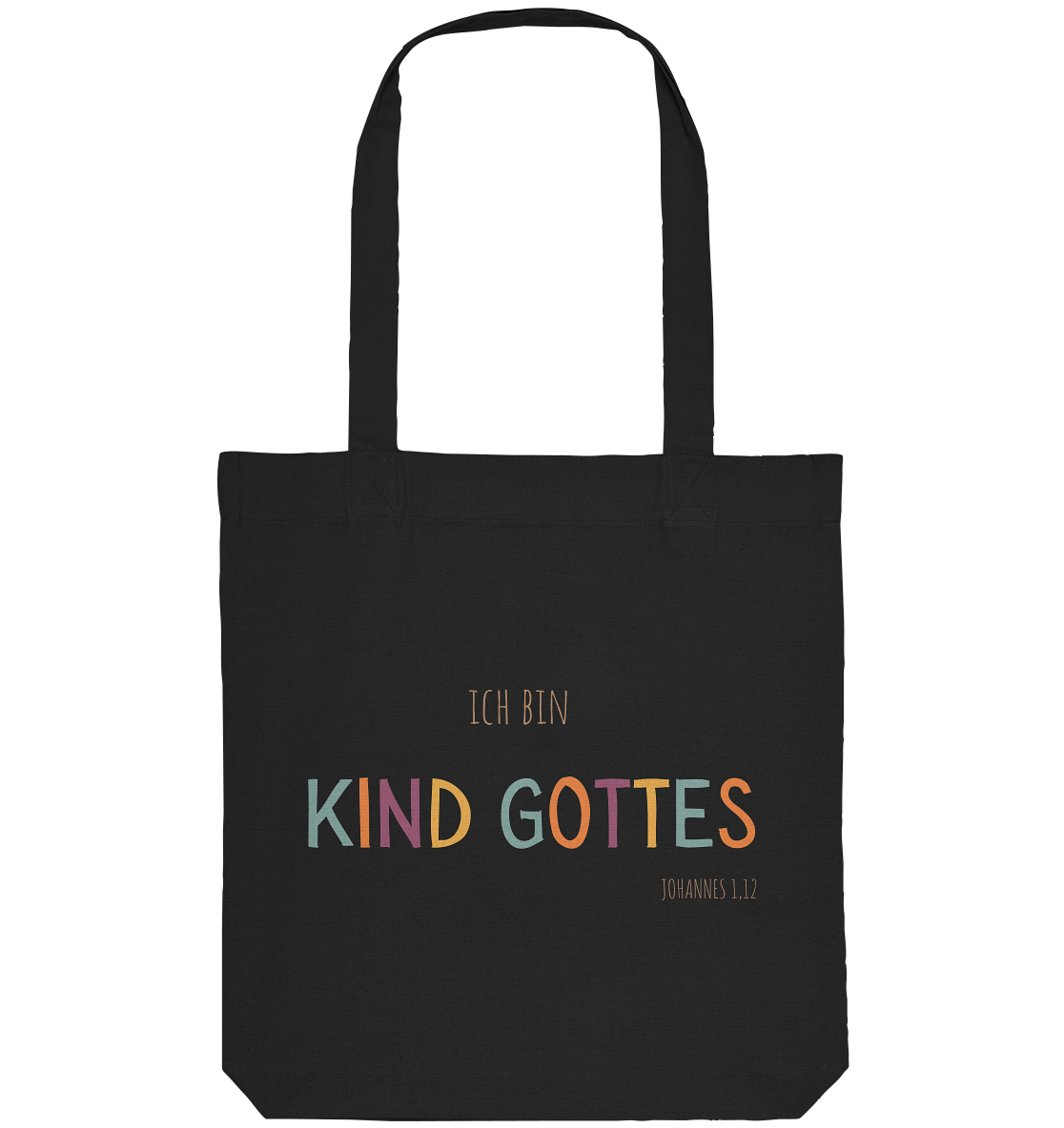 Kind Gottes - Organic Tote-Bag - wertvoll und geliebt 