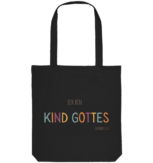 Kind Gottes - Organic Tote-Bag - wertvoll und geliebt 