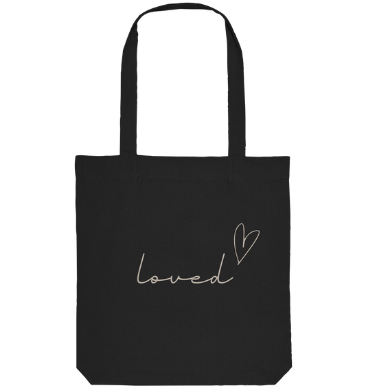 loved - Organic Tote-Bag - wertvoll und geliebt 