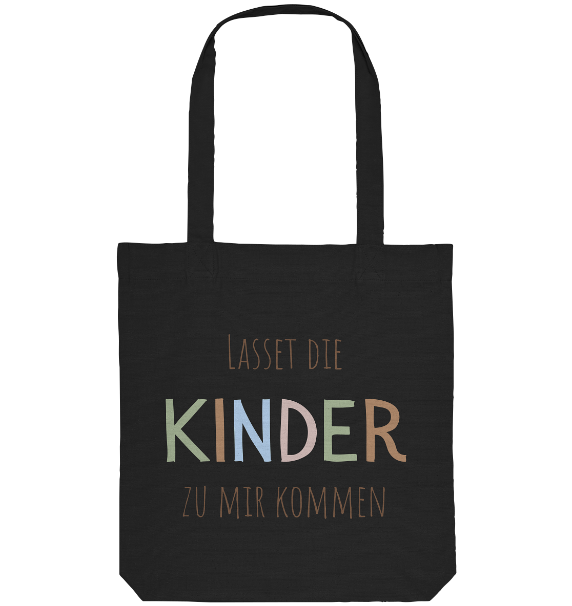 Lasset die Kinder zu mir kommen - Organic Tote-Bag - wertvoll und geliebt 