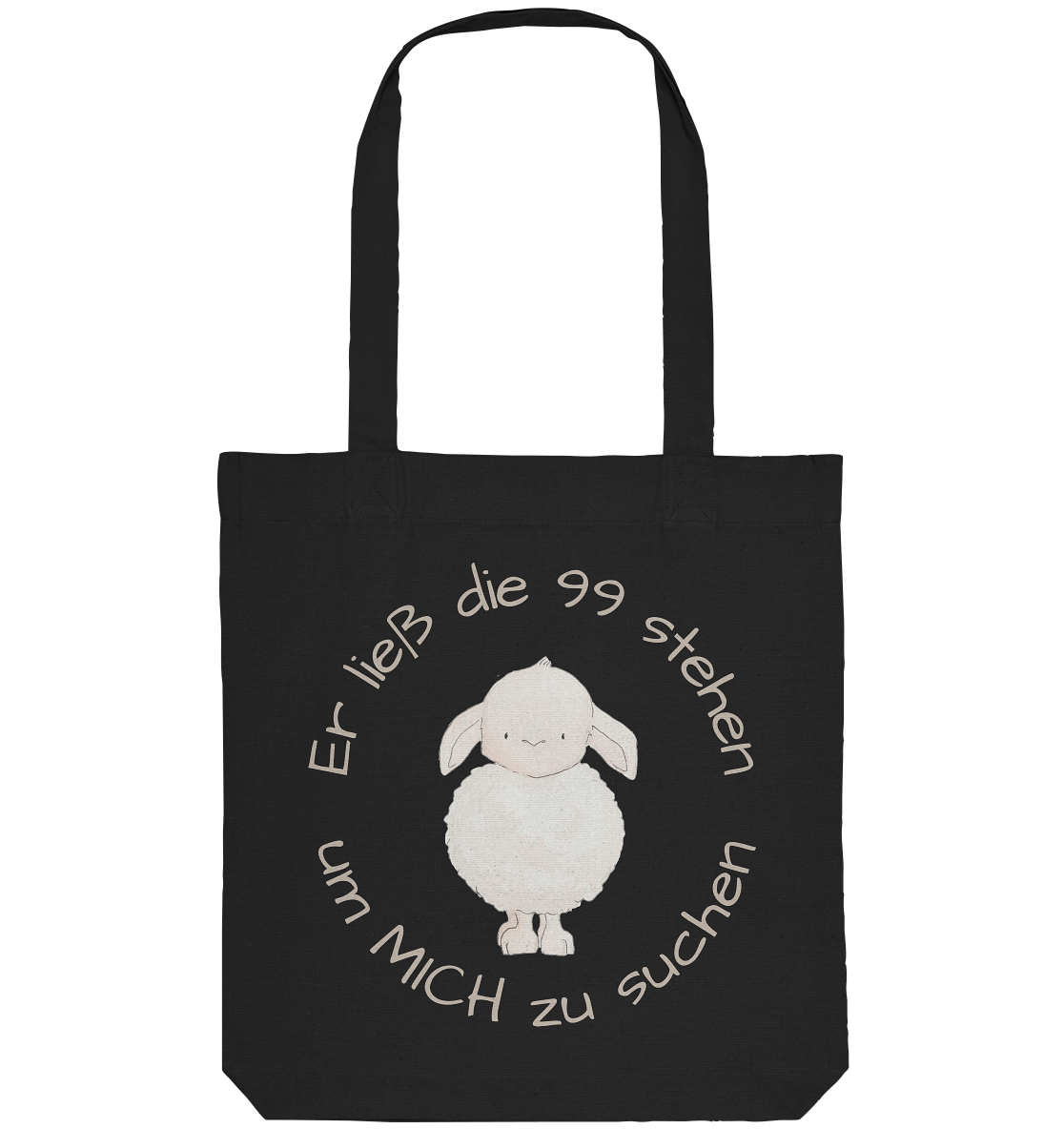 Er ließ die 99 stehen - Organic Tote-Bag - wertvoll und geliebt 