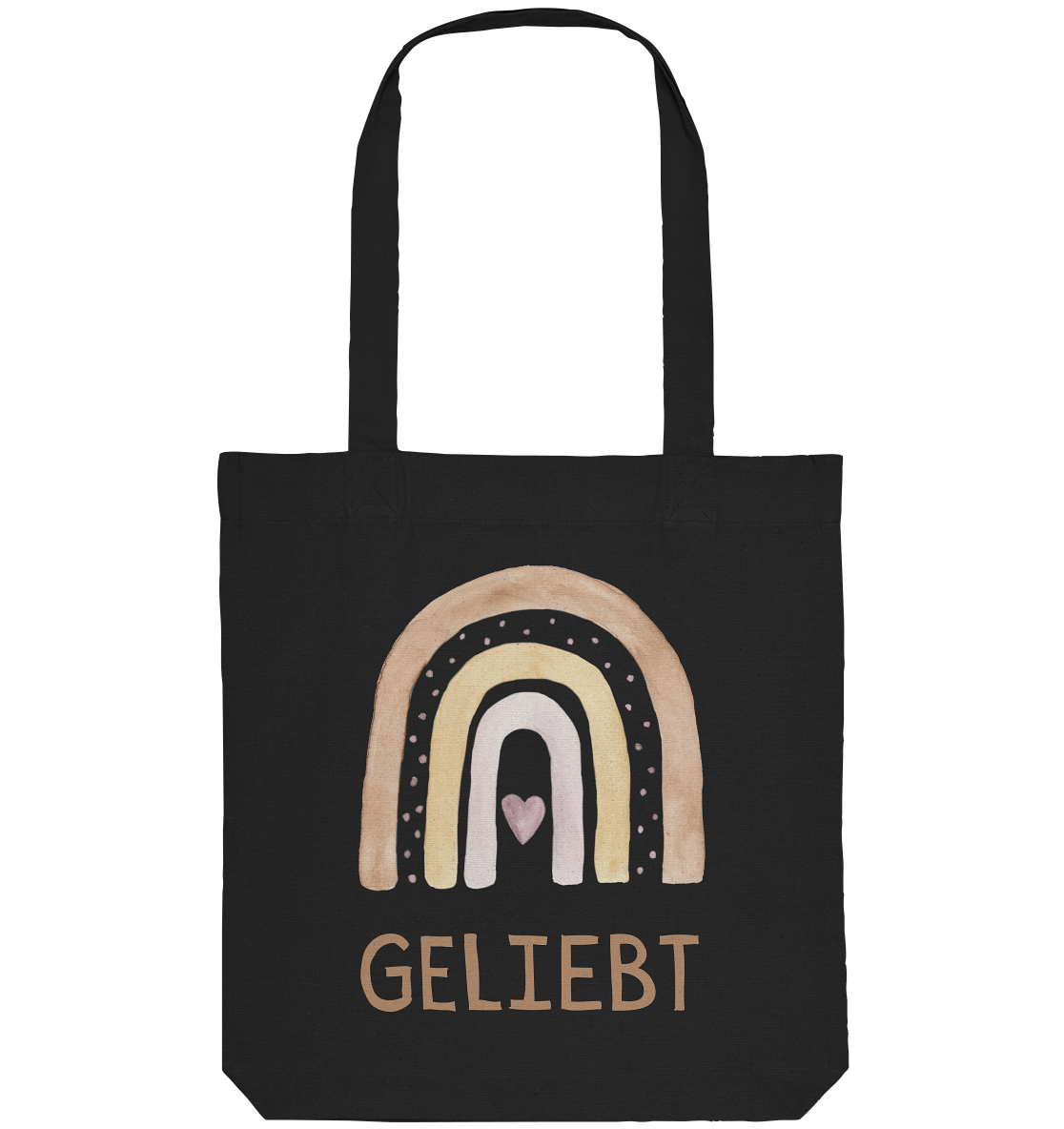 Geliebt Mädchen - Organic Tote-Bag - wertvoll und geliebt 