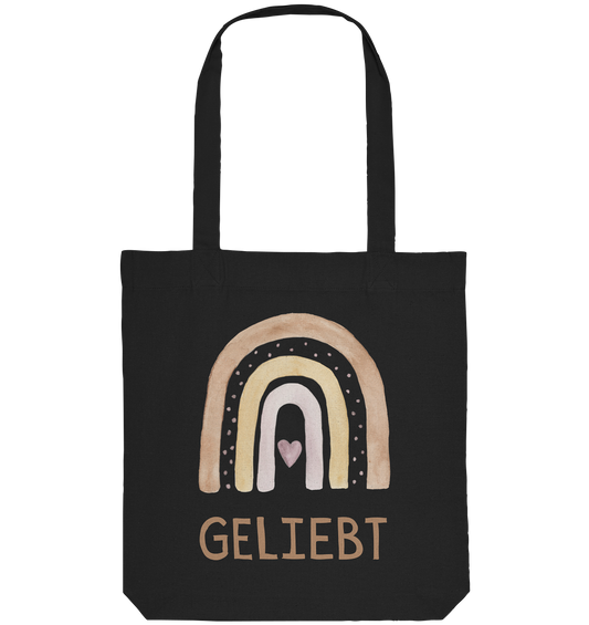 Geliebt Mädchen - Organic Tote-Bag - wertvoll und geliebt 