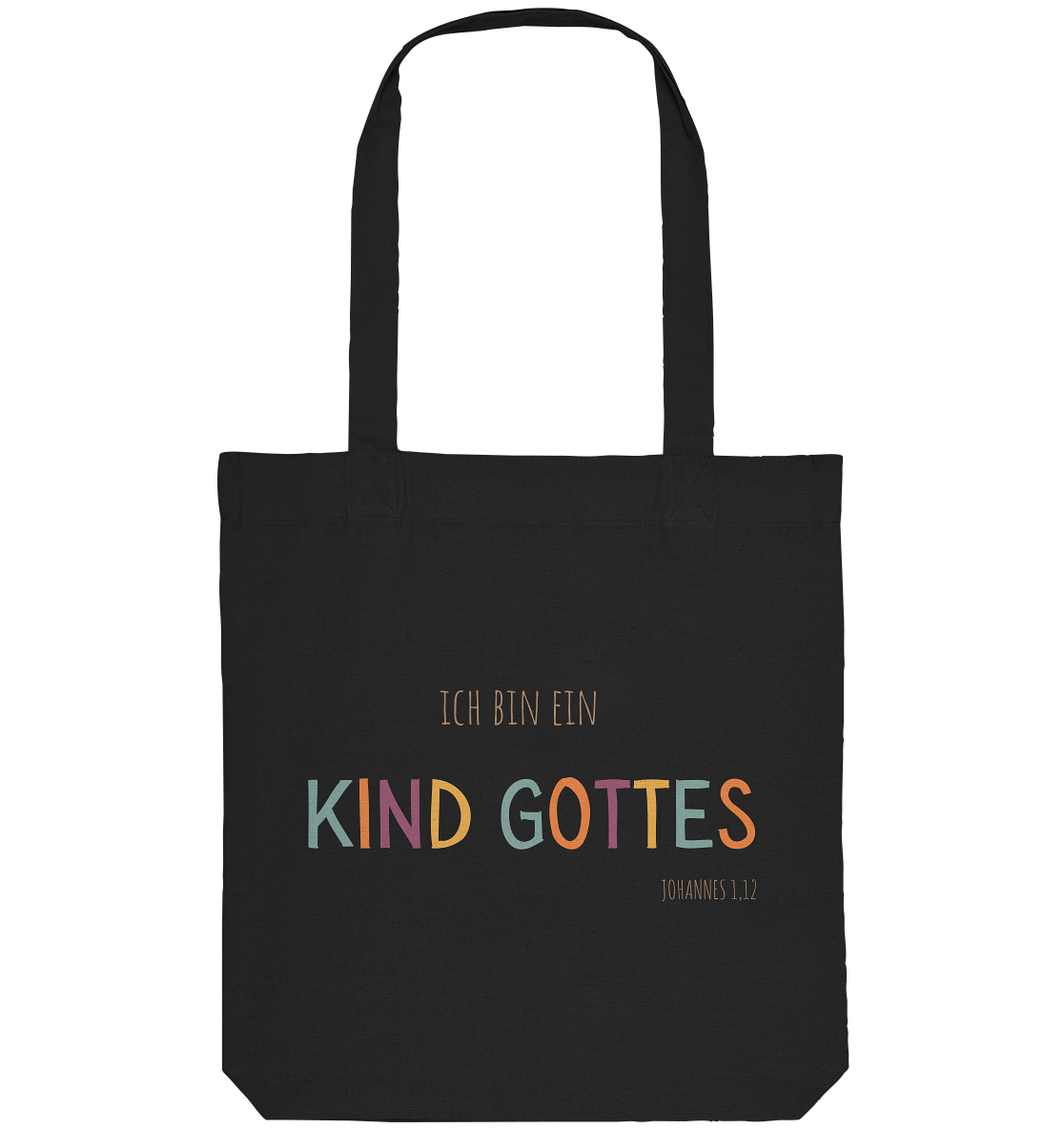 Kind Gottes - Organic Tote-Bag - wertvoll und geliebt 