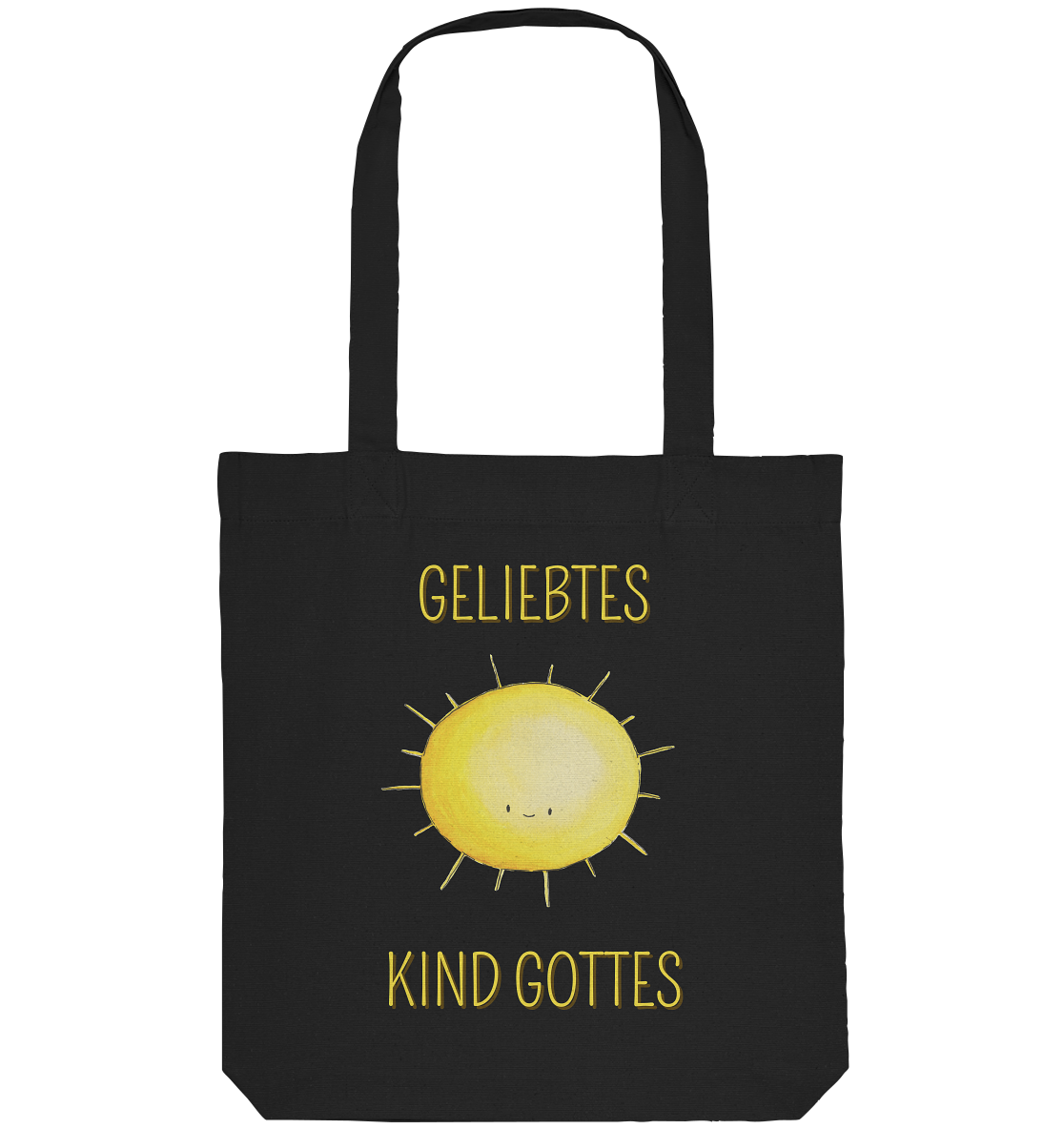 Geliebtes Kind Gottes - Organic Tote-Bag - wertvoll und geliebt 