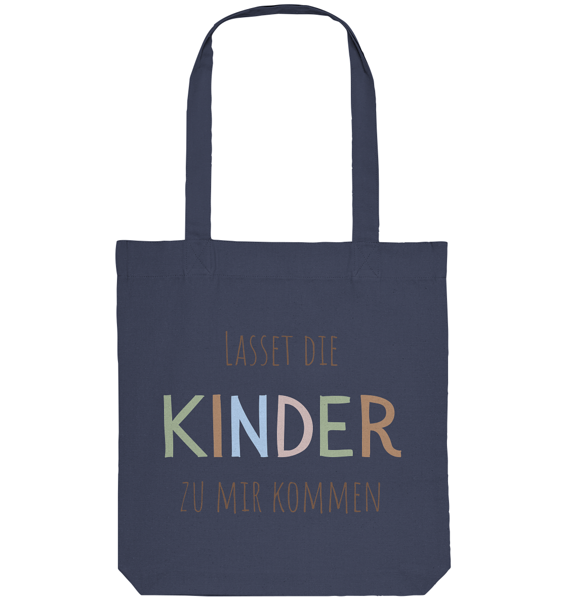 Lasset die Kinder zu mir kommen - Organic Tote-Bag - wertvoll und geliebt 