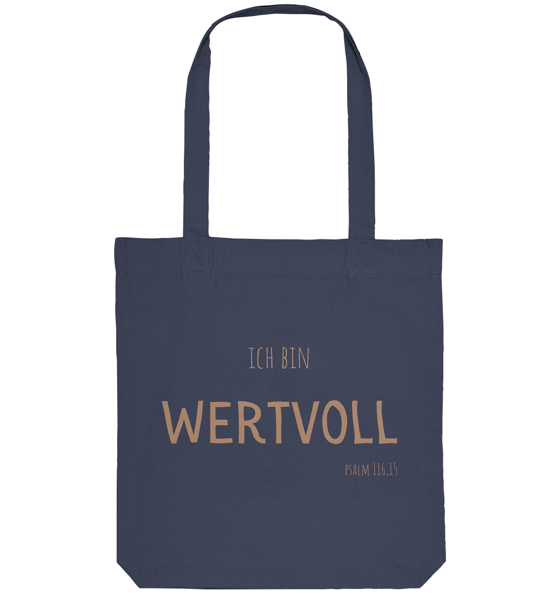 Wertvoll - Organic Tote-Bag - wertvoll und geliebt 