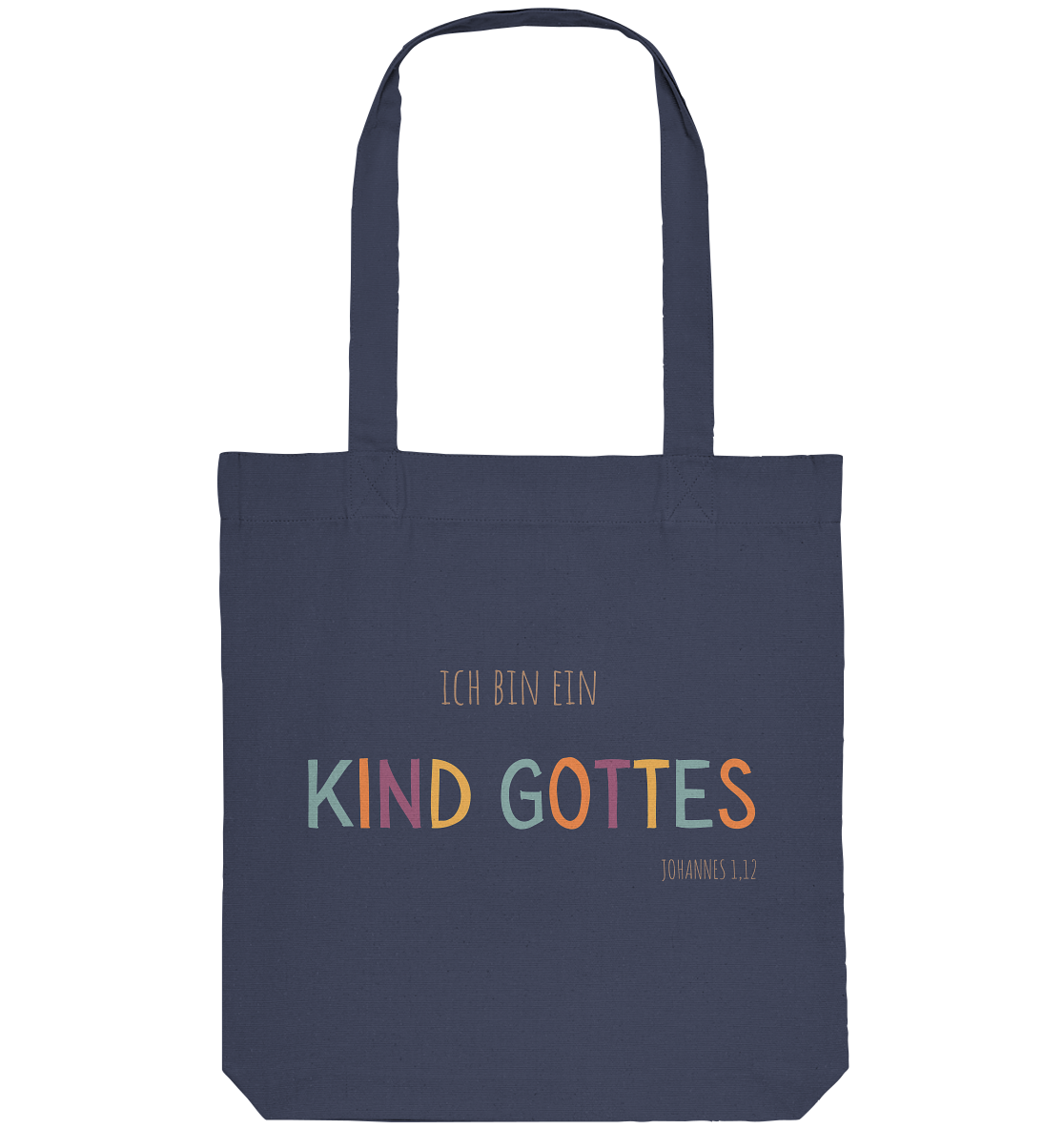 Kind Gottes - Organic Tote-Bag - wertvoll und geliebt 