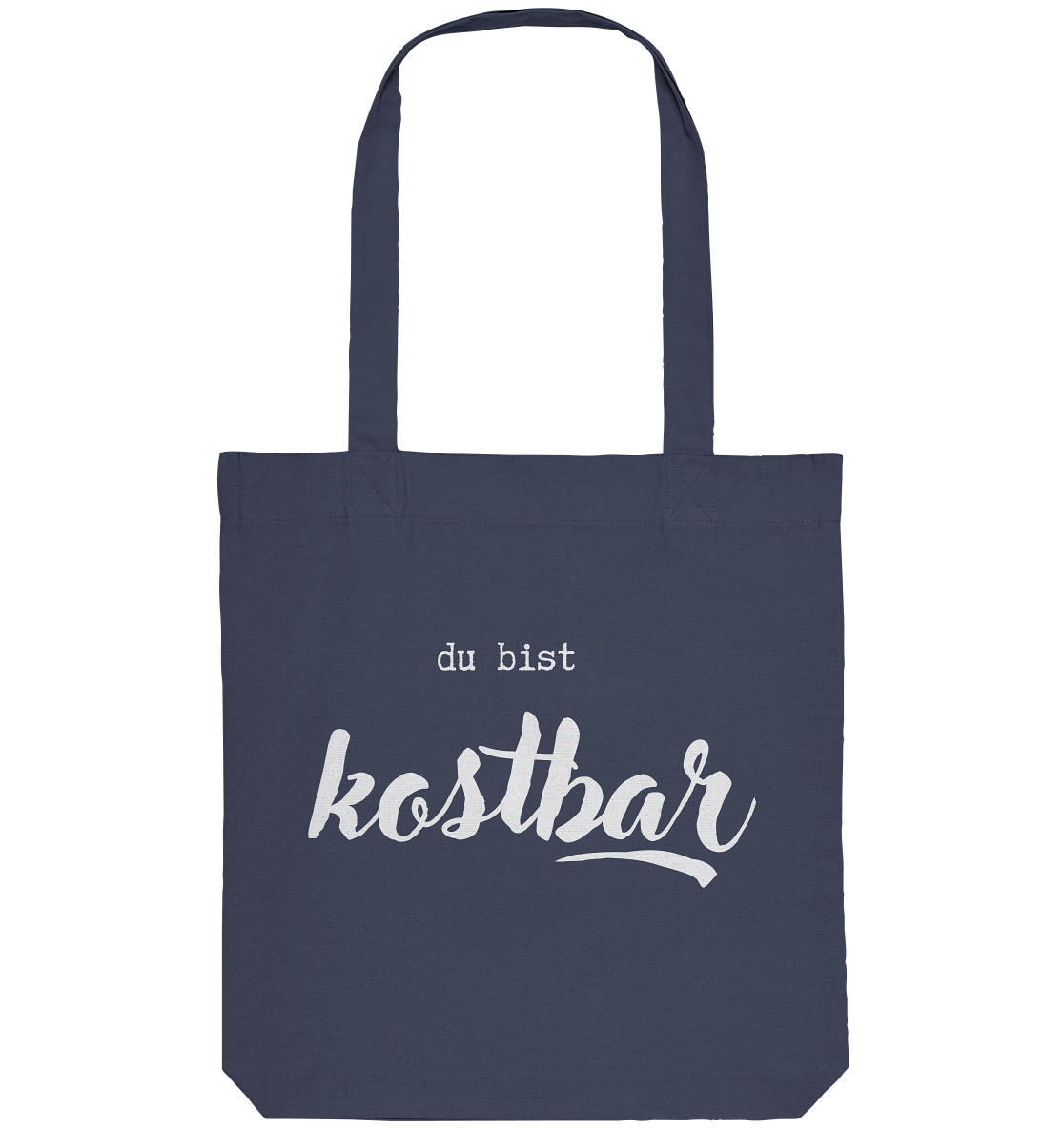 Kostbar - Organic Tote-Bag - wertvoll und geliebt 
