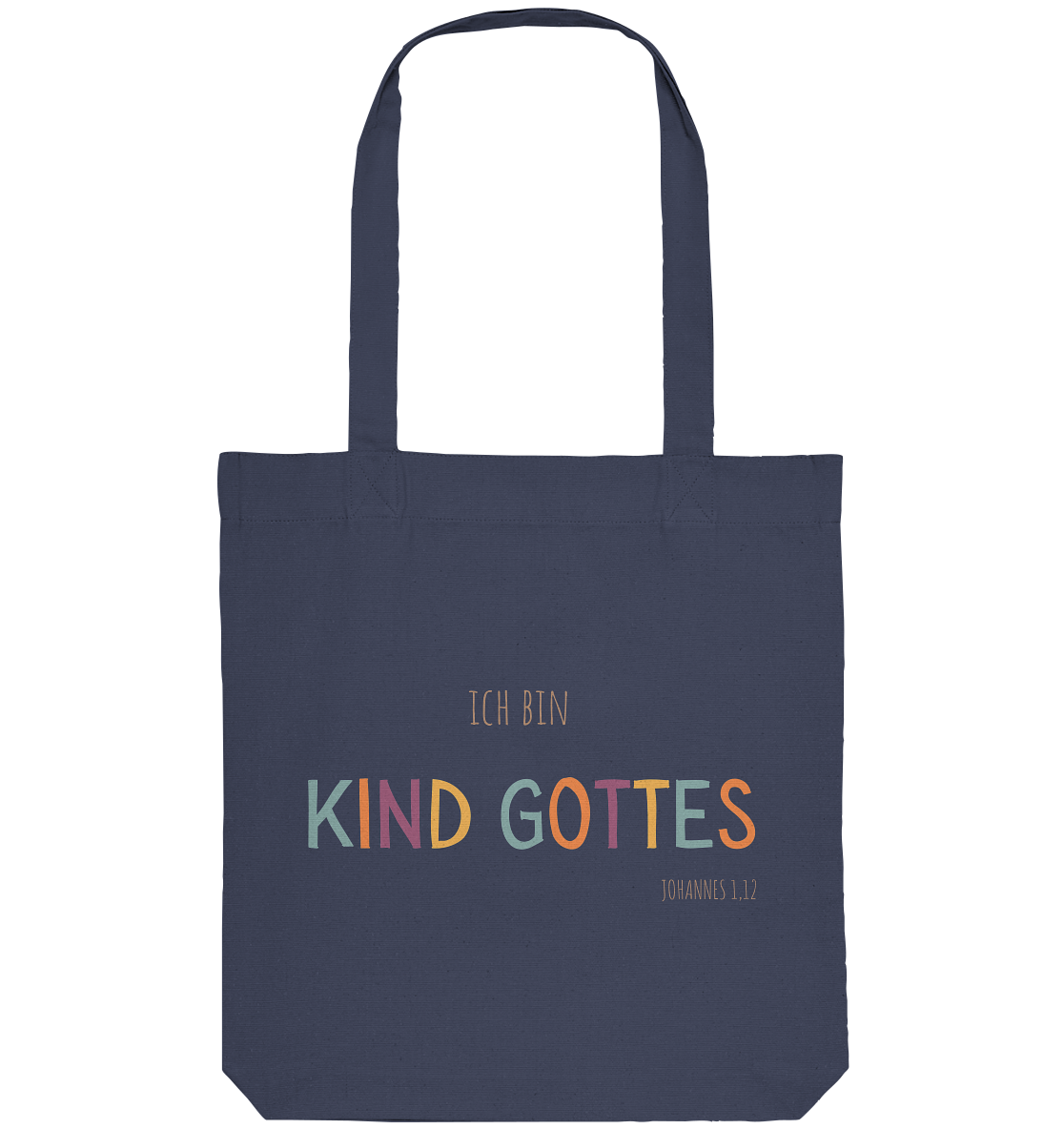 Kind Gottes - Organic Tote-Bag - wertvoll und geliebt 