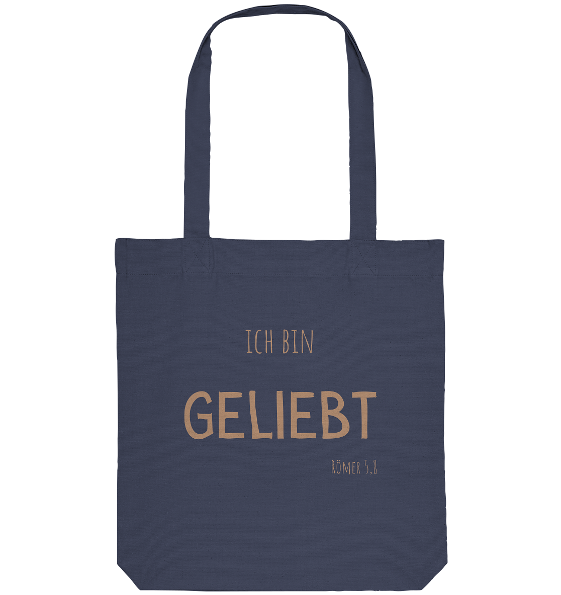 Geliebt - Organic Tote-Bag - wertvoll und geliebt 