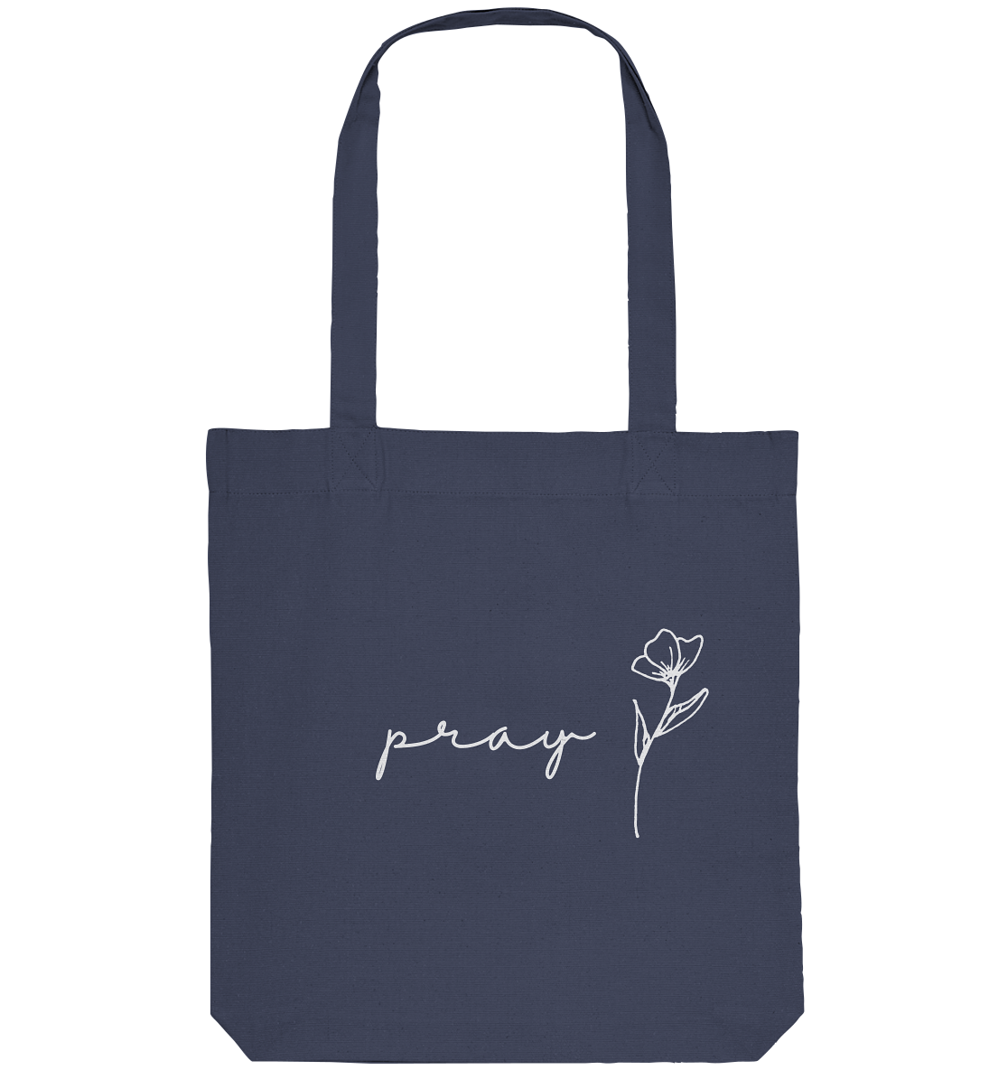 Pray - Organic Tote-Bag - wertvoll und geliebt 