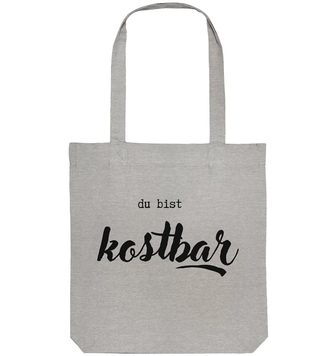 Kostbar - Organic Tote-Bag - wertvoll und geliebt 