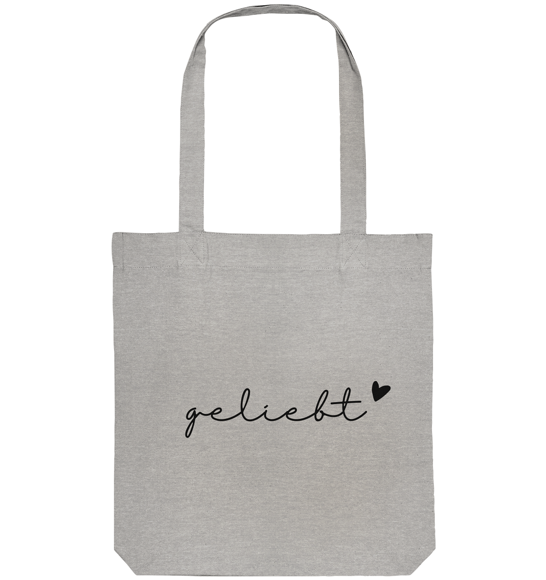 geliebt - Organic Tote-Bag - wertvoll und geliebt 