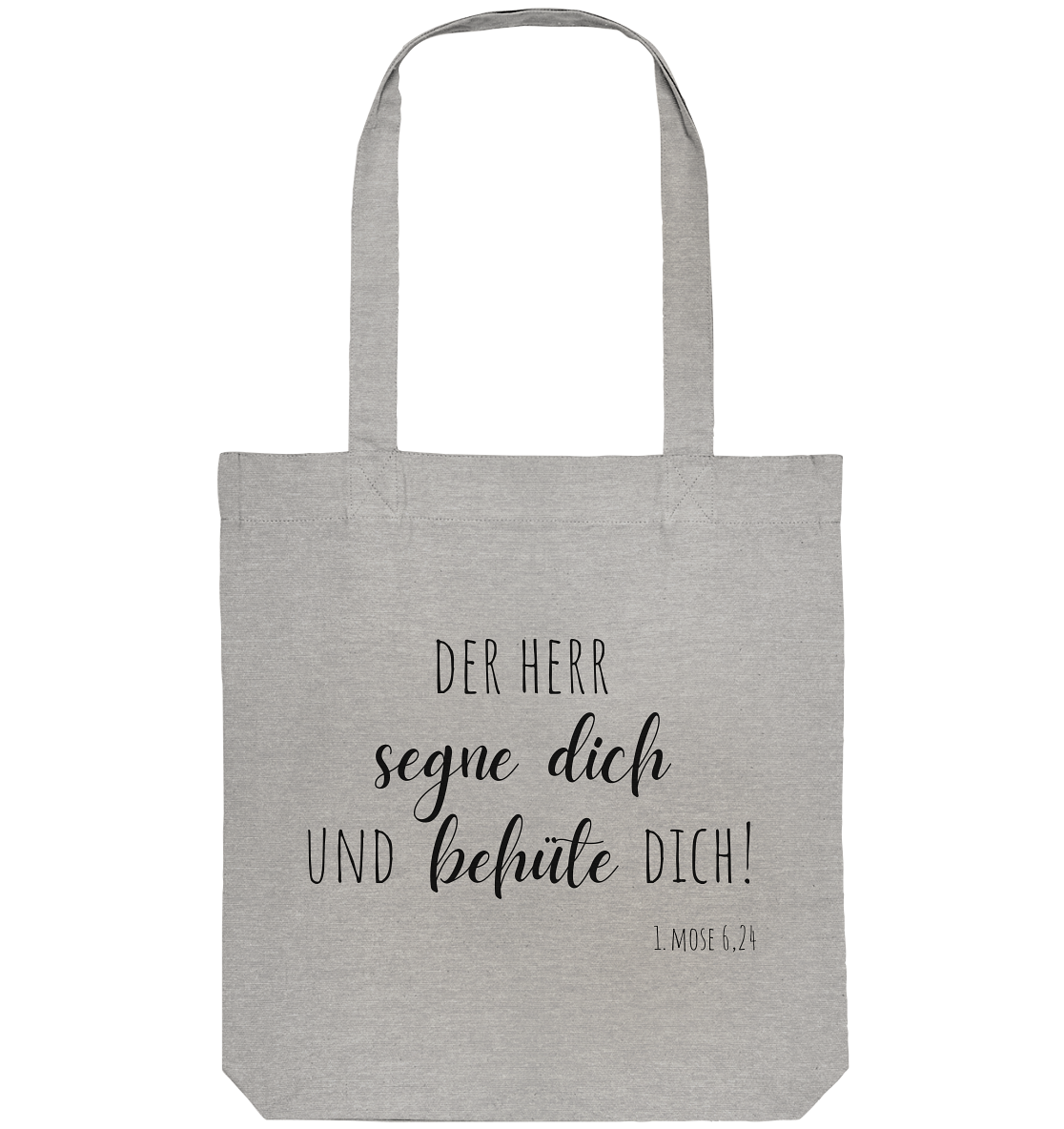 Der Herr segne und behüte Dich - Organic Tote-Bag - wertvoll und geliebt 