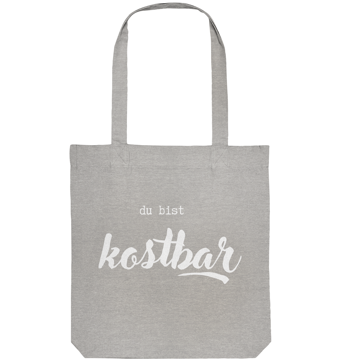 Kostbar - Organic Tote-Bag - wertvoll und geliebt 