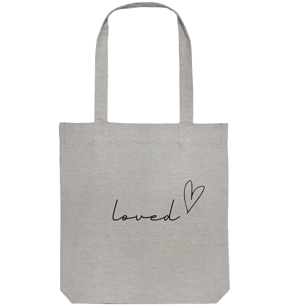 loved - Organic Tote-Bag - wertvoll und geliebt 
