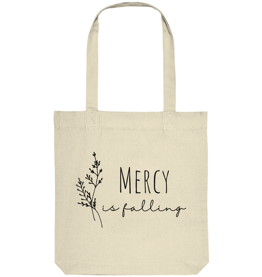 Mercy is falling - Organic Tote-Bag - wertvoll und geliebt 