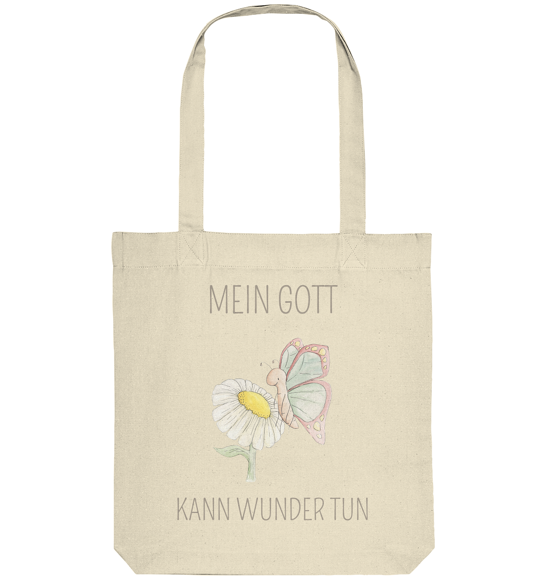 Mein Gott kann Wunder tun - Organic Tote-Bag - wertvoll und geliebt 