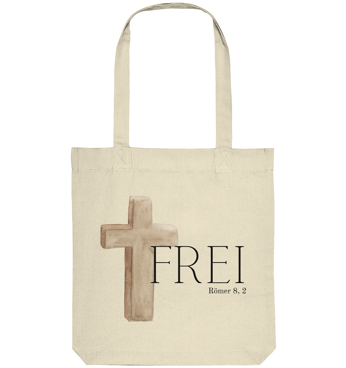 Frei - Organic Tote-Bag - wertvoll und geliebt 