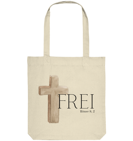 Frei - Organic Tote-Bag - wertvoll und geliebt 