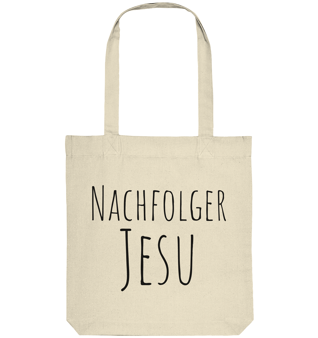 Nachfolger Jesu - Organic Tote-Bag - wertvoll und geliebt 