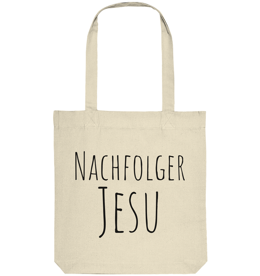 Nachfolger Jesu - Organic Tote-Bag - wertvoll und geliebt 