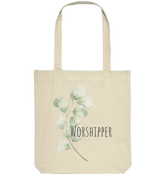 Worshipper - Organic Tote-Bag - wertvoll und geliebt 
