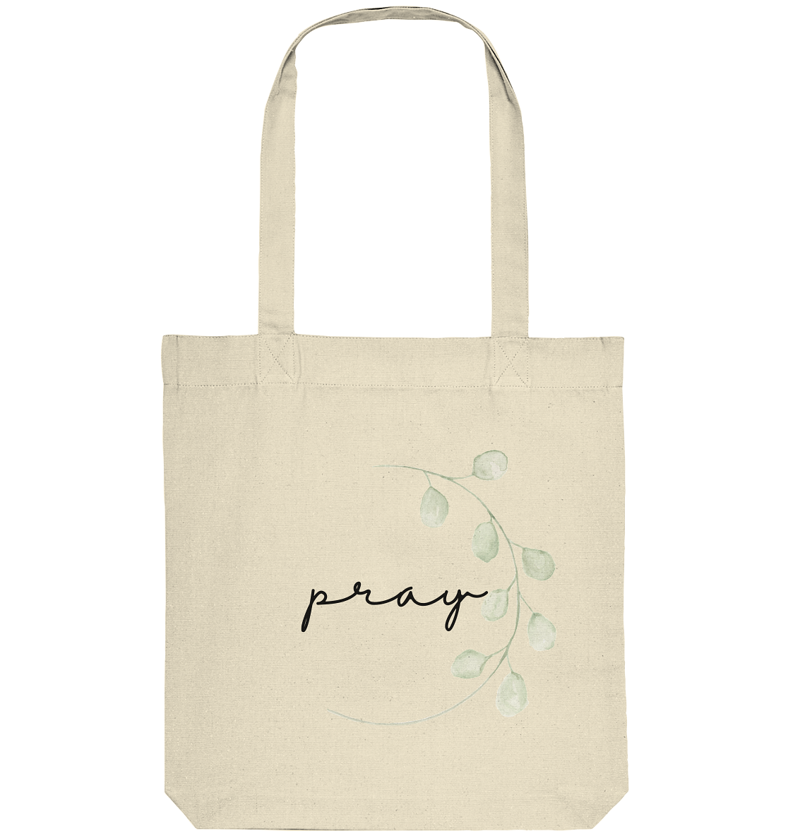 pray - Organic Tote-Bag - wertvoll und geliebt 