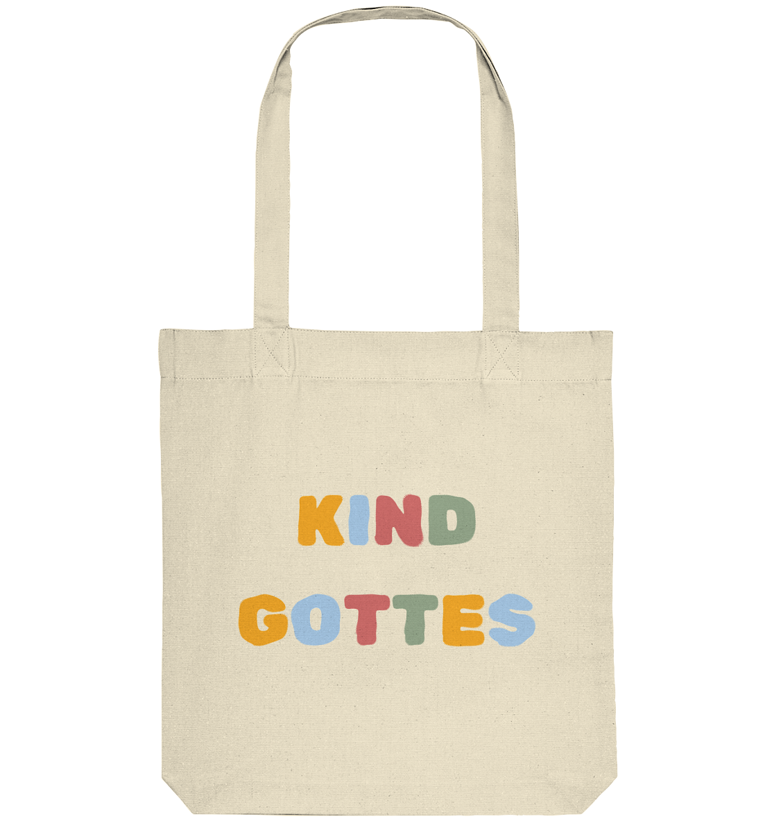 Kind Gottes - Organic Tote-Bag - wertvoll und geliebt 