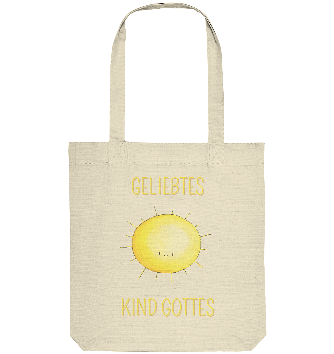 Geliebtes Kind Gottes - Organic Tote-Bag - wertvoll und geliebt 