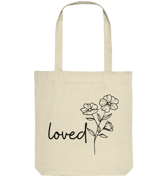 loved - Organic Tote-Bag - wertvoll und geliebt 