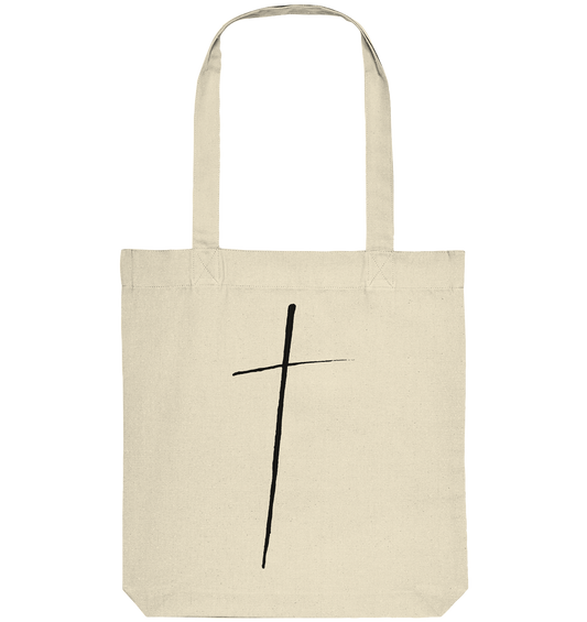 Cross - Organic Tote-Bag - wertvoll und geliebt 